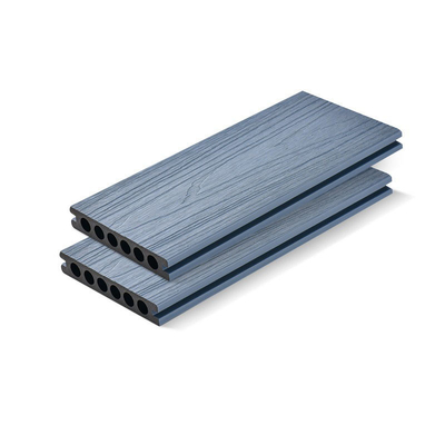 ซื้อ 138x23mm WPC Decking Boards Grey Co - Extruded Wood Plastic Outdoor Flooring Garden Terrace การผลิตออนไลน์