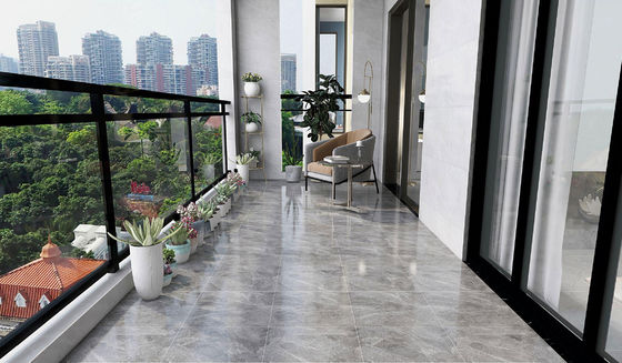 ซื้อ กระเบื้องเซรามิกสีเทา ขนาด 400x400 มม. ลายชนบท เกรด AAA สำหรับปูพื้นภายใน การผลิตออนไลน์