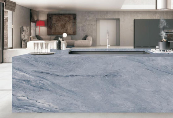 ซื้อ แผ่นหินสังเคราะห์ Morandi Gray ขนาด 1600x3200 มม. กระเบื้องปูพื้นกันลื่น การผลิตออนไลน์