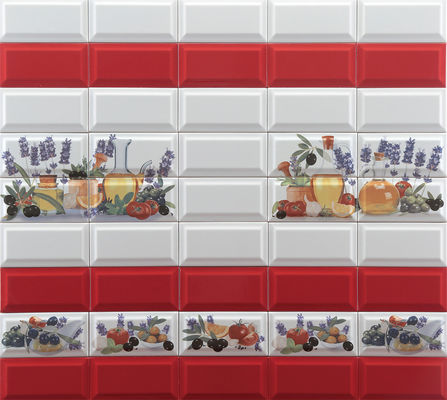 ซื้อ กระเบื้องผนังพอร์ซเลน Subway ผิวเงาสีขาว ขนาด 75x152 มม. 150x305 มม. การผลิตออนไลน์