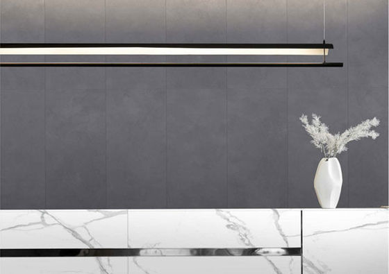 ซื้อ กระเบื้องหินกลางแจ้งทนกรด Cement Grey ขนาด 60x120 ซม. การผลิตออนไลน์