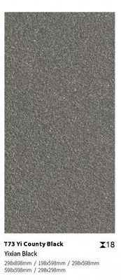 ซื้อ สีเทาดํา 600x1200x18 มิลลิเมตร การผลิตออนไลน์