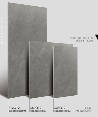 ซื้อ แอนติกเกรย์ 60x120cm เนื้อผิวอ่อน กระจกทนทาน ดินภายใน โปรเซลิน กระเบื้องผิวเนื้อเยื่อ สําหรับห้องนั่งเล่น การผลิตออนไลน์