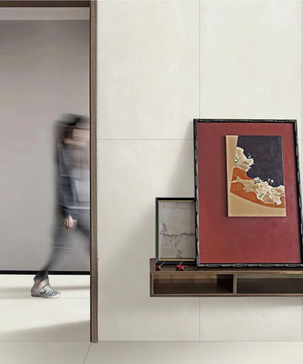 ซื้อ กระเบื้องผนังโพรเซลีนสีเบจ 600x1200mm AAA เกรดกันความชื้น การผลิตออนไลน์