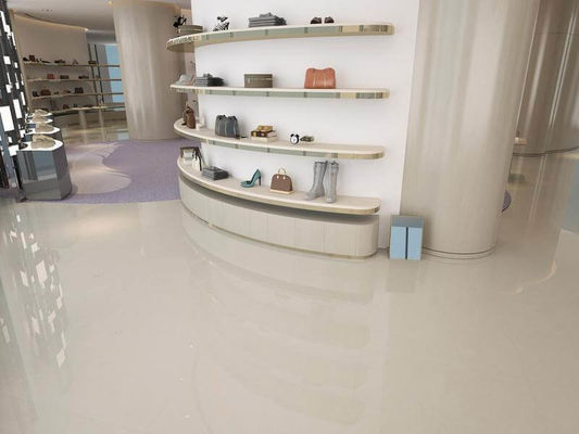 ซื้อ 1200x1200mm กระเบื้องโปร์เซลีนกระจกเคลือบกันคลื่น ขาว การผลิตออนไลน์