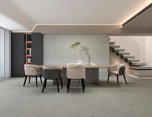 ซื้อ กระเบื้องพอร์ซเลนเคลือบผิวนุ่มสีเทา ขนาด 1200x1200 มม. สำหรับปูพื้นและผนังภายใน การผลิตออนไลน์