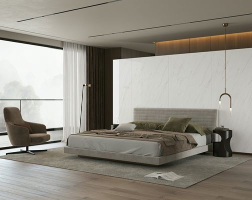 ซื้อ ขาว 900x1800 มิลลิเมตร กระเบื้องโปร์เซลีนกระจกกระจก การผลิตออนไลน์