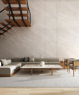 ซื้อ กระเบื้องเคลือบเงาสีเหลืองอ่อน 900x1800 มม. สำหรับปูพื้นภายใน การผลิตออนไลน์