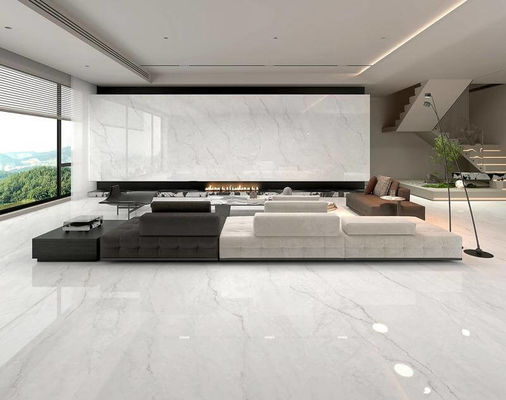 ซื้อ Carrara กระเบื้อง Porcelain กระจกกระจก 1200x1800mm กันกรด การผลิตออนไลน์