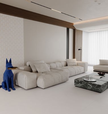 ซื้อ ตะเบียนพื้นโพรเซลินสีเบจ 600x1200mm เกรด AAA การผลิตออนไลน์