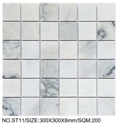 ซื้อ โมไซค์หินธรรมชาติ สไตล์ 300x300 มิลลิเมตร สําหรับห้องนั่งเล่นและระเบียง การผลิตออนไลน์