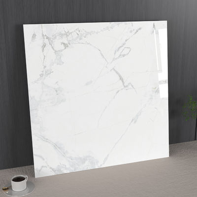 ซื้อ Carrara Wear-Resistant And Modern Inside Floor 1000x1000mm Glazed Polished Porcelain Tile For Office Decoration การผลิตออนไลน์