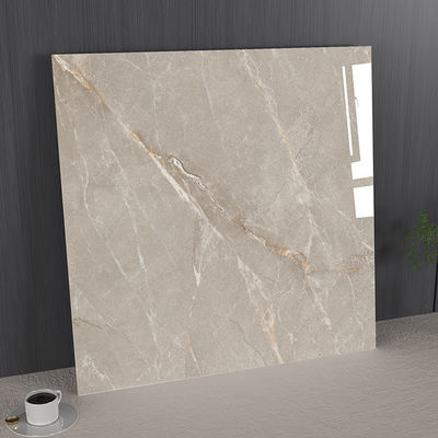 ซื้อ กระเบื้องพอร์ซเลนเคลือบเงาขัดเงาสำหรับปูพื้นภายในอาคารขนาด 1x1 เมตร สีเทา ทนทาน สำหรับโรงแรม การผลิตออนไลน์