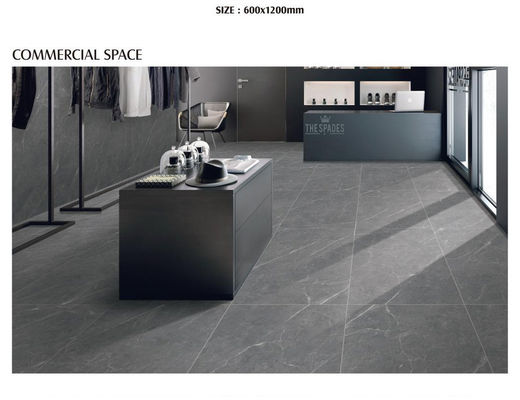 ซื้อ 600x1200mm ISO พอร์ซเลน Vitrified กระเบื้อง Matt Finish Glazed Grey Marble PRIMERA การผลิตออนไลน์