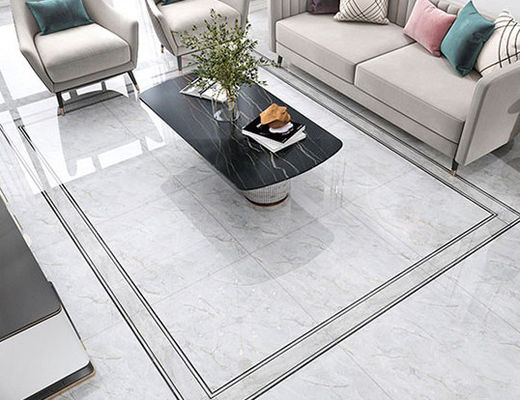 ซื้อ กระเบื้องพอร์ซเลนขัดเงาเคลือบทองขนาด 800x800 มม. พิมพ์อิงค์เจ็ท 3 มิติ การผลิตออนไลน์