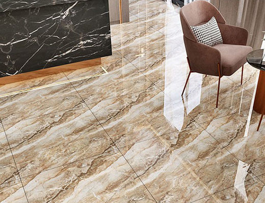 ซื้อ 800x800 มิลลิเมตร สายทอง กระเบื้องพื้น Porcelain 11 มิลลิเมตร 3pcs / Ctn การผลิตออนไลน์
