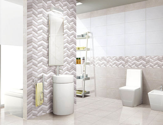 ซื้อ 0.09W.A กระเบื้องหินผนังภายใน 30x60 ซม., 100m2 กระเบื้องผนังห้องน้ำสีเทากระจกเคลือบ การผลิตออนไลน์