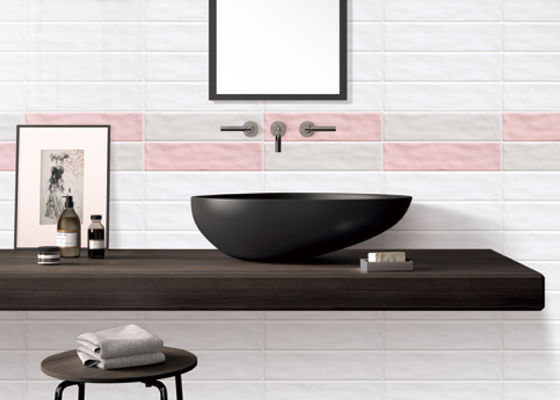 ซื้อ กระเบื้องเซรามิกติดผนังเคลือบเงา ขนาด 75x300 มม. สำหรับห้องน้ำ ดีไซน์ทันสมัย การผลิตออนไลน์