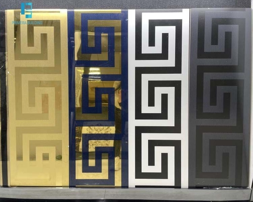ซื้อ Corridor Golden Surface Glazed Porcelain กระเบื้องปูพื้น 300x600mm ตกแต่งอาคารหรูหรา การผลิตออนไลน์