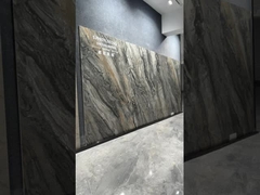 กระเบื้องโปร์เซลินกระจกเคลือบ 900x1800x9mm ทนต่อการสวมใส่สําหรับห้องอาหาร