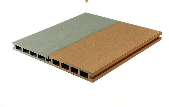Terrace Anti - Corrosion Plastic Wood Floor Panel 140x25mm Courtyard Plank กระดานพลาสติกไม้สีเขียว