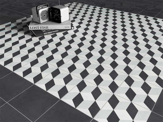 แผ่นผนังและพื้นกันรอยขีดข่วน 200x200mm สําหรับห้องนั่งเล่น และกระเบื้องเชื้อเพลิงเชื้อเพลิงเชื้อเพลิงสําหรับโครงการ