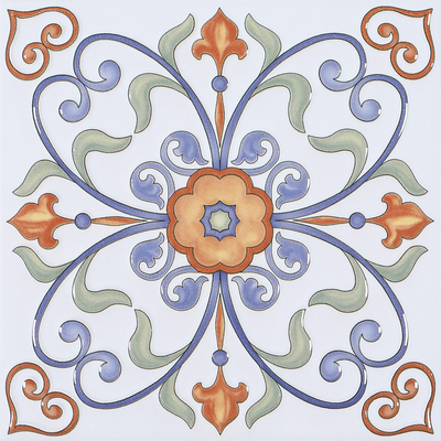 ตะเบียนสีแดงและขาว 20x20 ซม.