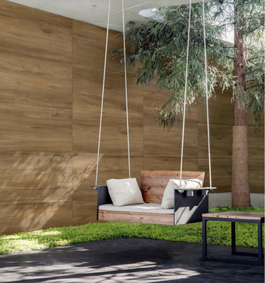 ดําน้ําตาล ไม้เมล็ด แมท ปลายโบราณ คูราติน ผนัง โปเซลีน Tile สําหรับห้องรับแขก 600x1200mm