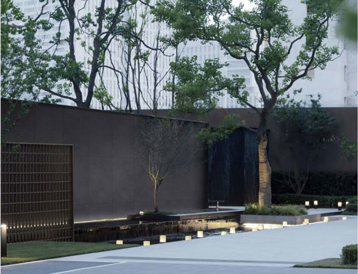 กระเบื้องผนังม่านอิฐทนไฟ สีเทาเข้ม ซีเมนต์ ขนาด 600x1200 มม.
