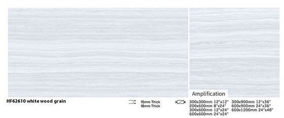 สีเทา 600x1200x18 มิลลิเมตร ทนกรด พื้นปูพื้นสําหรับสวน