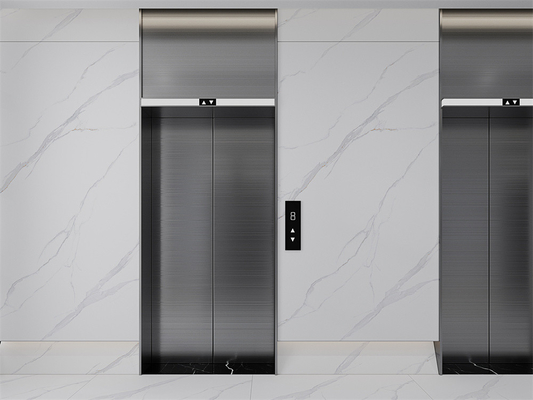 แผ่นหินเผาผิวด้านในอาคาร Matt Carrara ขนาด 1420x2700 มม. สำหรับโรงแรม