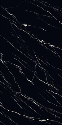 สีดํา 160x320cm ผนังภายในและพื้น แมท กระจกโปสเซลีน Sintered Stone Slab สําหรับตกแต่งบ้าน