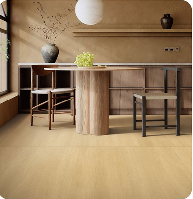 กระเบื้องโปรเซลีนไม้สีน้ําตาลเบา 600x1200mm AAA Grade