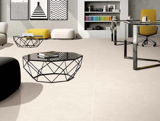 สีเบจ 600x1200 มิลลิเมตร ผนังกระจกอ่อน กระเบื้องโพรเซลีน สําหรับห้องนอน W.A 0.5%