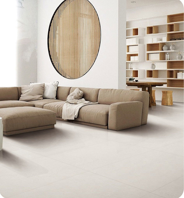 ไม่สลิปเบจ 800x800mm ประดับพื้นภายใน ผนังโปร์เซลีนกระจกอ่อนของครัว