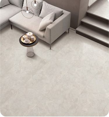 กระเบื้องพอร์ซเลนเคลือบผิวนุ่มสีเบจ ขนาด 60x120 ซม. กันความชื้น เกรด AAA