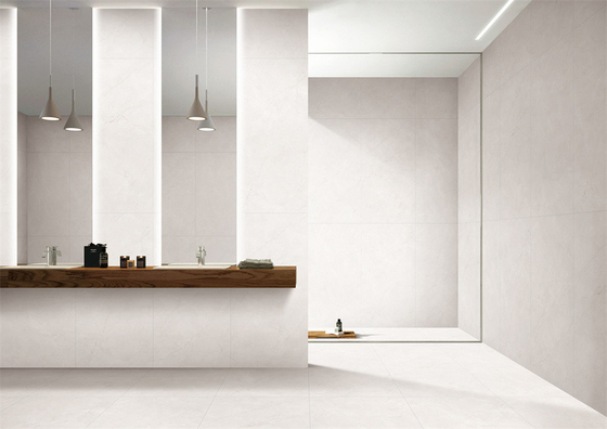 600x1200mm กระเบื้องโปร์เซลเลนอ่อนแบบกระจกไม่เลื่อนสําหรับผนังภายใน