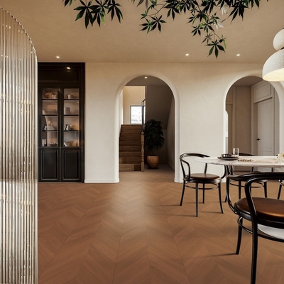 Retro 60x120cm ไม้เหมือนโปร์เซลีน Tile และพื้นภายในเกรด AAA Tile สําหรับการตกแต่ง