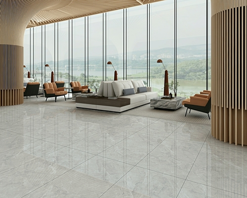 แอนติสลิป ไม่มี Fade นอก W.A 0.5% ดิน Porcelain กระจกกระจกกระจก 900x1800x9mm สําหรับศูนย์การค้าและครัว