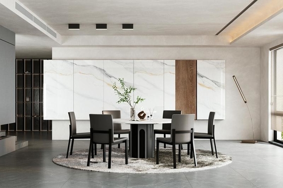 กระเบื้องพอร์ซเลนเคลือบเงา Carrara White Polished ขนาด 900x1800 มม. ไม่ลื่น