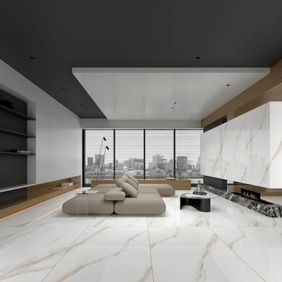 กระเบื้องพอร์ซเลนเคลือบเงา Carrara Gold ขนาด 1200x1800 มม.