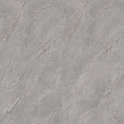 แผ่นหินสังเคราะห์ขัดเงาสีเทา ขนาด 1200x1200 มม. สำหรับปูพื้นภายในอาคาร