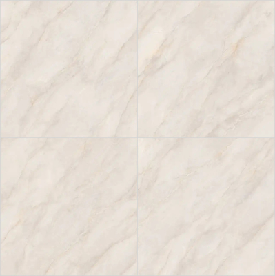 แผ่นหินเผาผิวมันสีเหลืองอ่อนทนทานสำหรับห้องรับประทานอาหาร ขนาด 1200x1200 มม.
