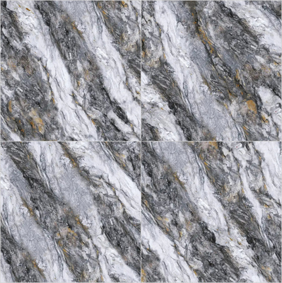 แผ่นหินเผาเคลือบเงาทนทานต่อการสึกหรอและมีสไตล์ ขนาด 1200x1200 มม. สำหรับตกแต่งห้องนั่งเล่น