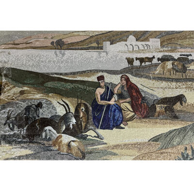 โมไซค์ศิลปะผนังกระจกสไตล์เจดที่หรูหราและมีสไตล์ สําหรับห้องนั่งเล่นและห้องอาหาร