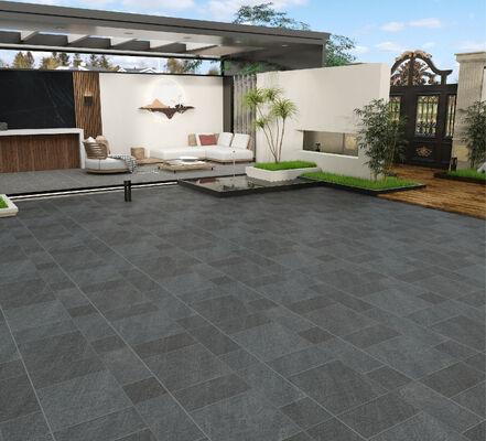 แอนติแบคทีเรียสีเทา 600x600 มิลลิเมตร สําหรับพื้นกลางแจ้ง กระเบื้องผนังเซรามิก เกรด AAA สําหรับโรงแรมและโครงการ