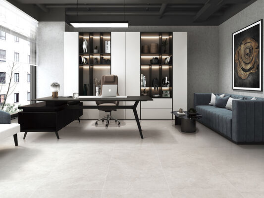 พื้นภายในสีเทากันความชื้น 600x1200 มิลลิเมตร ตะเบียน Porcelain กระจกกระจกสําหรับโครงการ