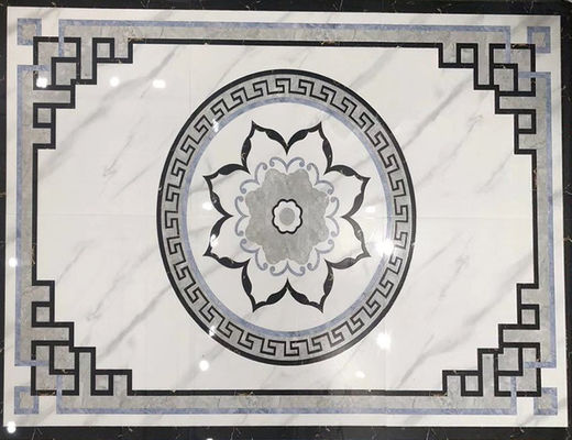Carrara 600x600mm Crystal Polished Tile พรมรีไซเคิล W.A 0.01