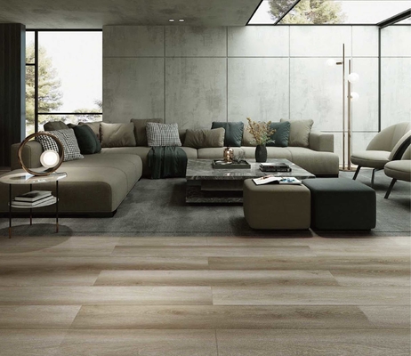 ISO13006 4.0MM คลิกพื้นไม้โอ๊ค LVT SPC เพื่อการพาณิชย์